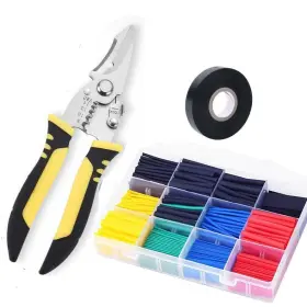 Luumeiy 739804996171 Wire Stripper Tool Set Multi 3 In 1 Strippers With Safety Lock