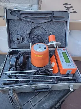 Hl-4000 Metrotech Hl4000 Under Slab Tracer Utility Pipe Locator With Case - Untested
