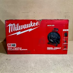 2974-20 Milwaukee 18v Lithium-ion Cordless 200ft Pipeline Inspection System Reel