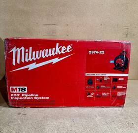 Milwaukee 2974-22 M18 Cordless 200ft Pipeline Inspection System