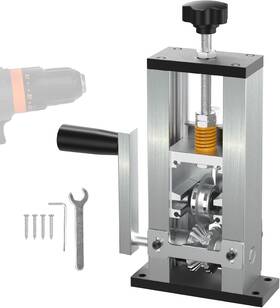 Mosxoed Usm-jj00004 Manual Or Drill Powered Wire Stripper Machine Stripping Silver