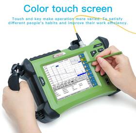 Orientek Tr600-sm Tr600 Sm 1310/1550nm Otdr 32/30db Built In 10mw Vfl 5.7 Ft Touch Screen