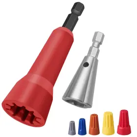 Qamcbulc 797417200054 Wire Nut Twister Twisting Tool Twiter For Drill Spin Twist