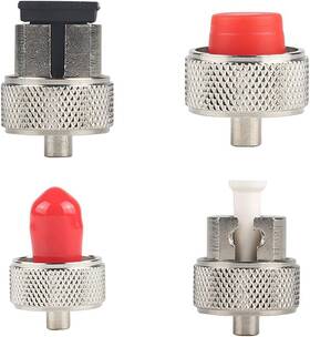 Qiirun 689851267321 Otdr Adapter Fc Sc St Lc Connector Fiber Optic Adaptors For Tester
