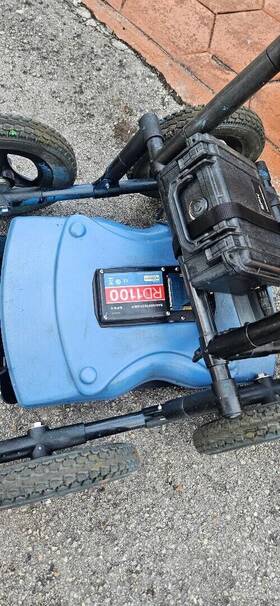 Radiodetection Rd1100 Enhanced Ground Penetrating Radar Gpr Gps Radio Detection