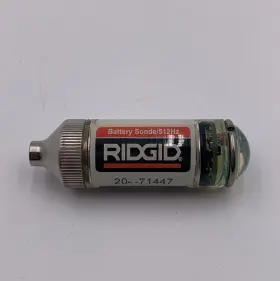Ridgid 956911672860 16728 512hz Sonde Remote Transmitter For Pipe Locating Red/black Small