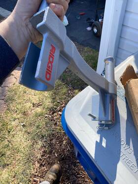 Ridgid Cat#67662 Rigid Groover Adapter