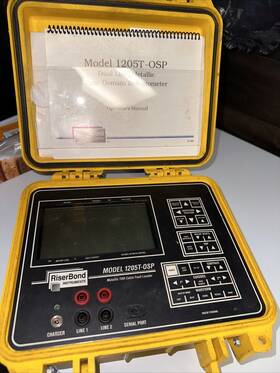Riser Bond 1205t-osp Riserbond Metallic Tdr Cable Fault Locator