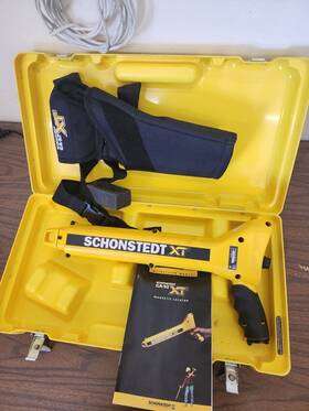 Schonstedt Ga92xt Ga-92xtd Magnetic Locator With Case Line Finder Underground Tool