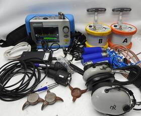 Sebakmt Megger 1006562 Correlux C-3 Cor Water Leak Locator Detector Corrolator Kit - Nice