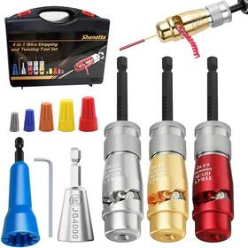 Shenatta Bo-4in1 Wire Stripper For Drill Twister Tool Electrician Upgrade Wire
