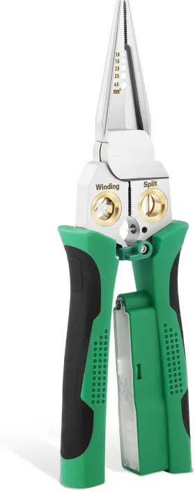 Tol4782 Speakto 8 In 1 Wire Stripper Stripping Tool With Voltage Tester Cable Green