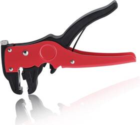 Speedwox Acs-1556-fba Automatic Wire Stripper Tool 2 In 1 Cutter Black And Red