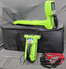 Subsite 830r/t 830r And 830t Cable/pipe Locator Ground Probe Cables Bag. Tested