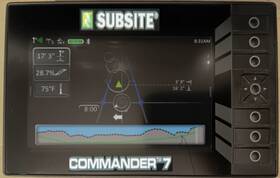 Subsite Cr1077 All New Touch Screen Commander 7 Recon Display For Ditch Witch With Harness