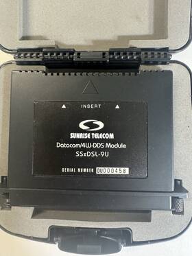 Sunrise Telecom Ssxdsl-9u Datacom / 4w-dds Module Line Test Adapter