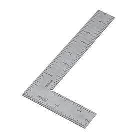 T Tulead Add04586 Right Angle Ruler Stainless Steel Carpenters Square Framing Measur Inch
