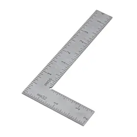 Add04586 T Tulead Right Angle Ruler Stainless Steel Carpenters Square Framing Measur Inch