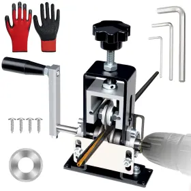 Torride 717956327067 Manual Wire Stripping Machine Gauge 0.06-1 Black And Silver