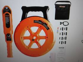 Vevor Xxgddwqdxm302etssv0 Pipe Blockage Detector Abs Locator Ip67 Waterproof 10 Ft. Line
