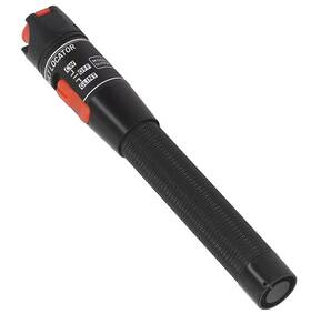 Visual Fault Locator 787886875267 10km 2.5mm Fiber Optic Cable Tester Meter Vfl Red Light Pen