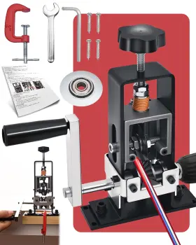 Vu884 Vorhixa Wire Stripper Machine 0.06-1 Inch Manual Stripping Black