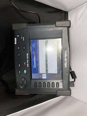 Wavetek Mts-5100 Acterna Mts5100 Fiber Otdr Mainframe With Options Fd And Col Case Works