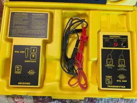 Pcl-600 Whites Pcl600 Pipe And Cable Locator With Hard Case Cables Manual Ground Spike