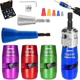 Xinwanyue Twister-712 Wire Stripper Twister Tool For Drill Quickly 8-14 Awg Multiple Colour