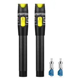Xstus-vfl-50km-ye-2pc Xunsomten 2pc 50km Visual Fault Locator Fiber Optic Vfl Tester Cable Te