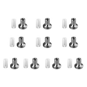 Yannw-shop 10pc-weus 20pcs Fiber Optical Accessories - 10pcs Optic Visual Fault Locator Metal H