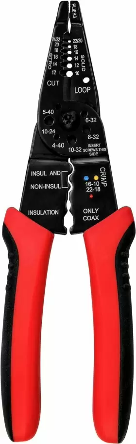 Xt-1-001 Yiyitools Wire Stripper Cutter Stripping Tool - 8 Inch Multi-function Hand