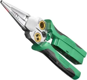 0623 Yuecinc 8-in-1 Wire Stripper And Voltage Tester - Cutting Pulling Pliers 1pcs Green