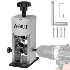 Zesiut 717974139161 Manual Wire Stripper Machine 0.12 Inch -1.18 Stripping Silver
