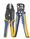 Haisstronica Wire Stripper And Crimping Tool Awg 24-10 Automatic Blue/ Yellow S2 New. Price: $42.74.
