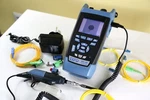 Exfo Otdr AXS-100-023B-EI-PM2X-VFL, 1310/1550NM, 29/28 Db With Probe Used. Price: $4250.00.