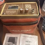Riser Bond 2901B+DIGITAL Time Domain Reflectometer W/manual *untested* BIN10 Used. Price: $75.00.