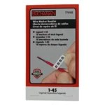 Ideal Buchanan 775103 1-45 Wire Marker Labels Booklet New. Price: $11.99.