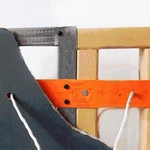 Rack-a-tiers Poke-e Perforated Orange Wire Marking Strip (32050) Holds New. Price: $19.99.