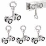 Bijun 4 Wheel Trolley Assembly Rollers 650LBS Heavy-duty With M12 Bolt New. Price: $60.66.