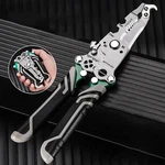 18-IN-1 Wire Stripper Multifunctional Foldable Crimper Electrician Tool Set New. Price: $12.99.