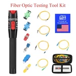 12PCS Fiber Optic Cable Test Kit, 30/50/100MW Ftth Pen With Patch Cords New. Price: $36.39.
