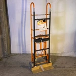 Brave Hand Truck 1200 Lb. Sz 17.5"W X 8"L 65"H Orange GWG311044 New. Price: $407.68.