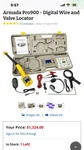 Armada PRO900 - Digital Underground Wire And Valve Locator New. Price: $1280.00.