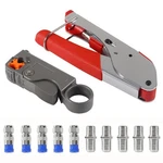 Diann Cable Crimper Coaxial Compression Tool Kit Wire Stripper 12PCS New. Price: $17.30.