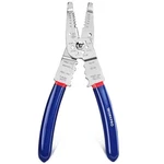 Workpro Wire Strippers Cutter, 8-INCH Long Nose Stripping Tool, Blue New. Price: $20.79.