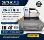 Digitrak F5 Hdd Directional Locator + 3 Batteries, Hard Case & Charger - Tested Used. Price: $12499.99.