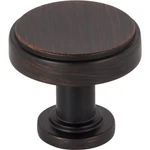 Jeffrey Alexander 171DBAC 1-1/4" Brushed Oil Rubbed Bronze Richard Cabinet Knob New. Price: $7.94.