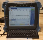 Exfo FTB-5240S-P Optical Spectrum Analyzer W/FTB-500 Benchtop Mainframe Good Used. Price: $5000.00.