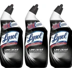 Lysol Brand Disinfectant Toilet Bowl Cleaner W/lime/rust Remover 3X New. Price: $19.87.